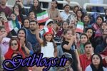 عکس ، ورزشگاه حق کدام‌شان است؟ آن آقای چاقو بدست یا این مادر و دختر روی پشت بام؟